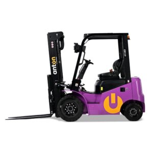 AntOn by Jungheinrich elektrische heftruck CBH 2.0 met tweevoudige telescoop hefmast, hefhoogte 3300 mm, draagvermogen 2000 kg, incl. inbouwlader